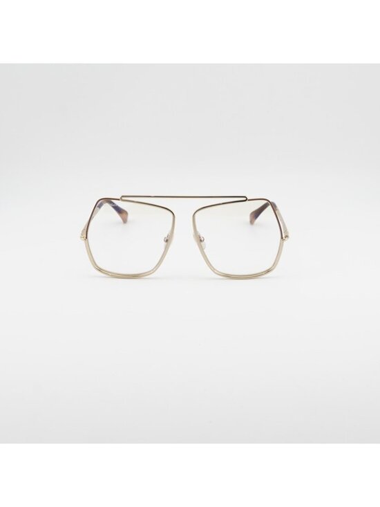 Max Mara MM5118-B 032 Eyeglasses Gold 58mm Square Frame